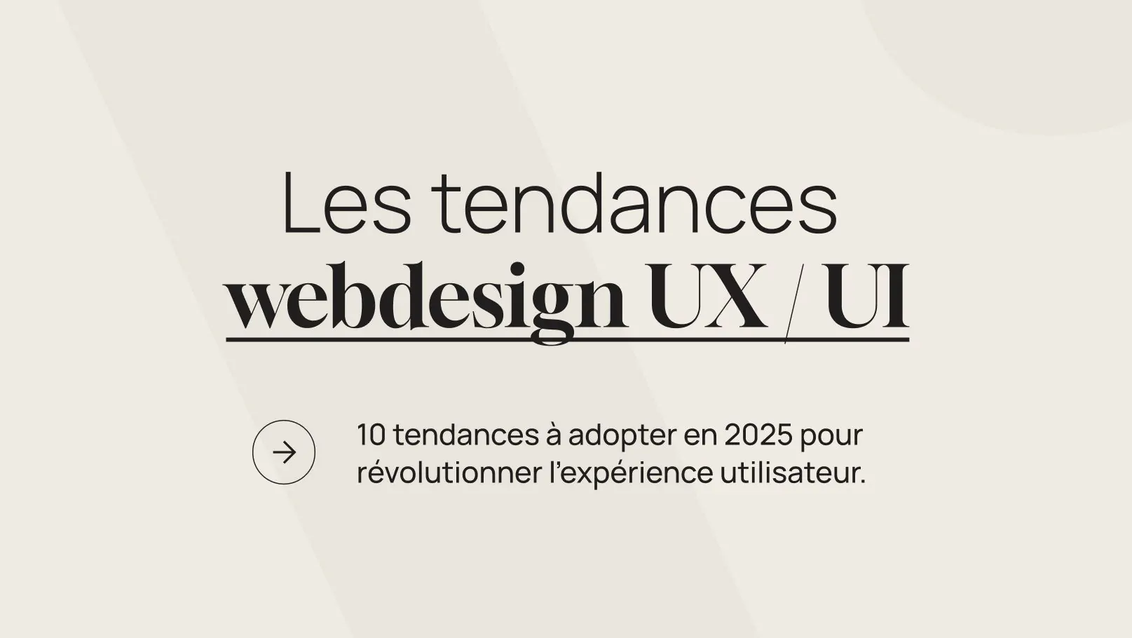 tendances webdesign de 2025