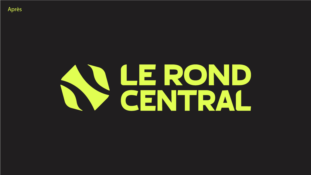 Nouveau logotype Le Rond Central créé par Voilà Le Topo